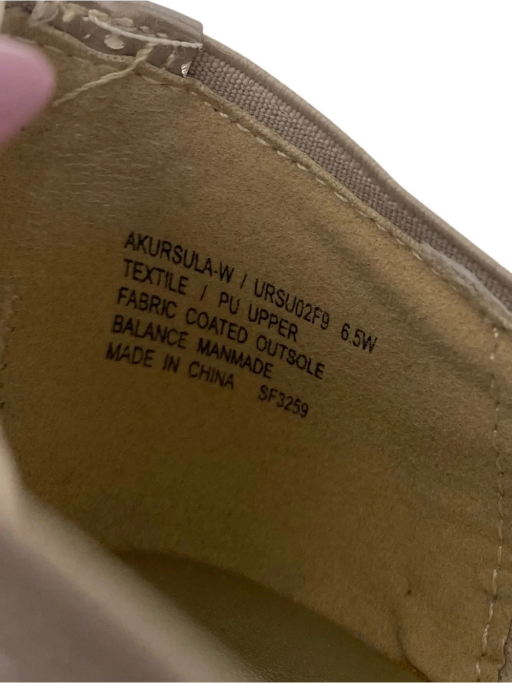 Anne Klein iFlex Uplift Ballet Flats 6.5W Gold Shimmer Cap Toe Comfort